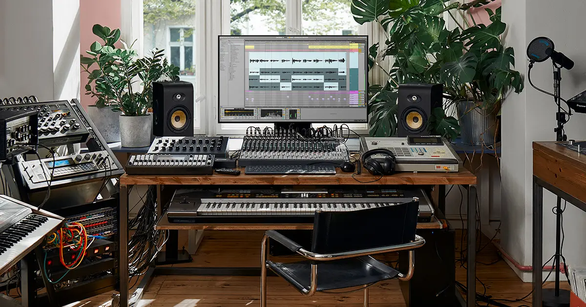 Ableton Live官网首页截图