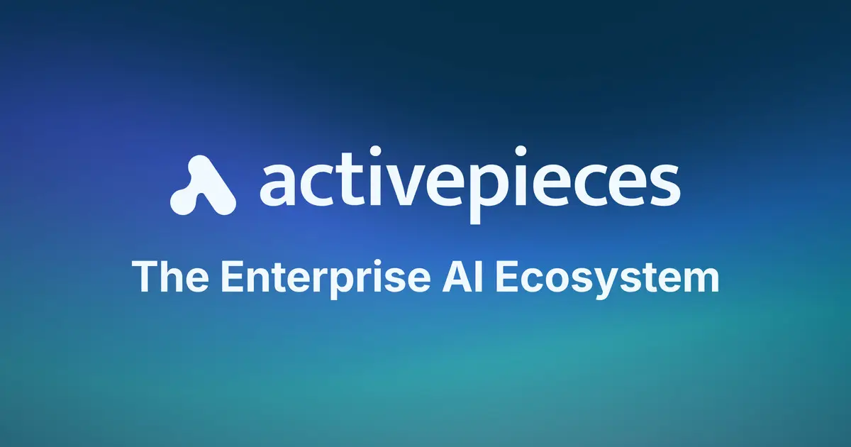 Activepieces官网首页截图