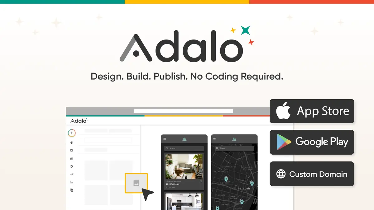 Adalo官网首页截图