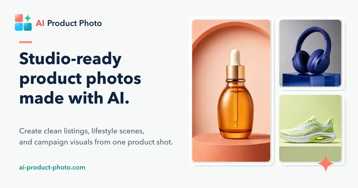 AI PRODUCT PHOTO官网首页截图