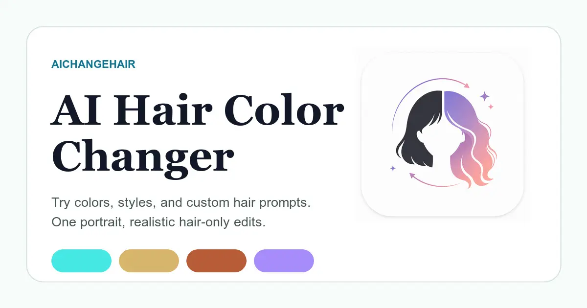 AIChangeHair官网首页截图