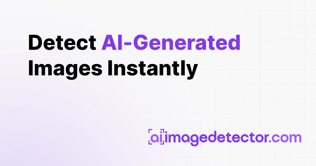 AI Image Detector官网首页截图