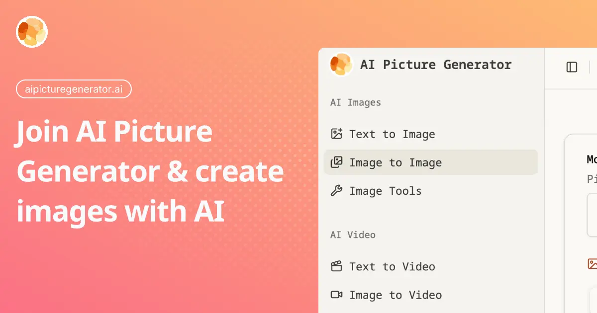 AI Picture Generator官网首页截图