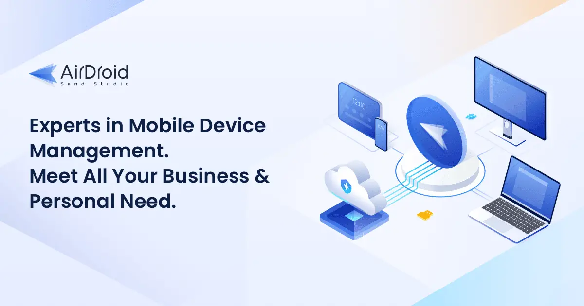 AirDroid官网首页截图
