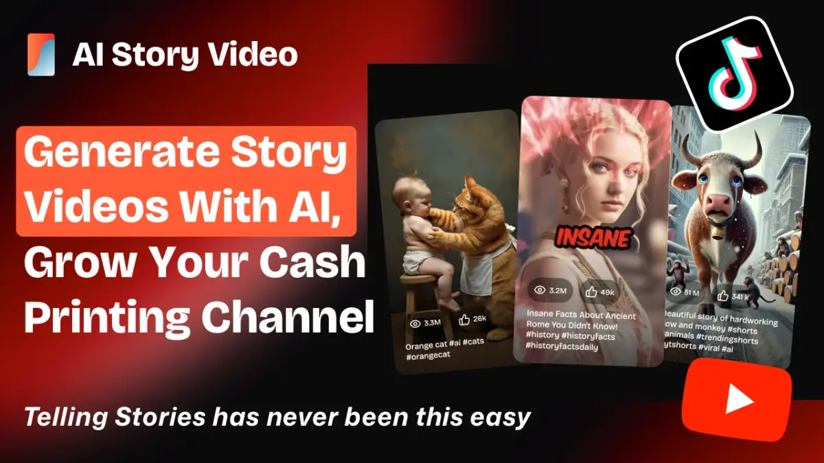AIStory.Video官网首页截图