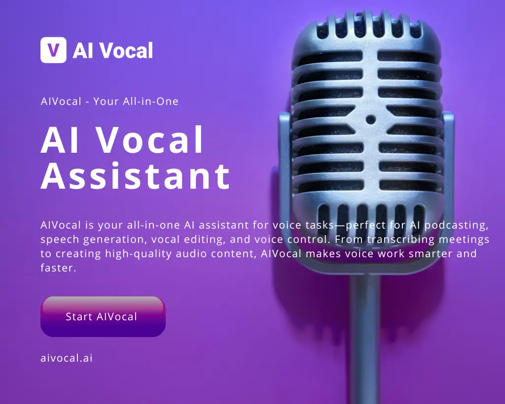 AIVocal官网首页截图