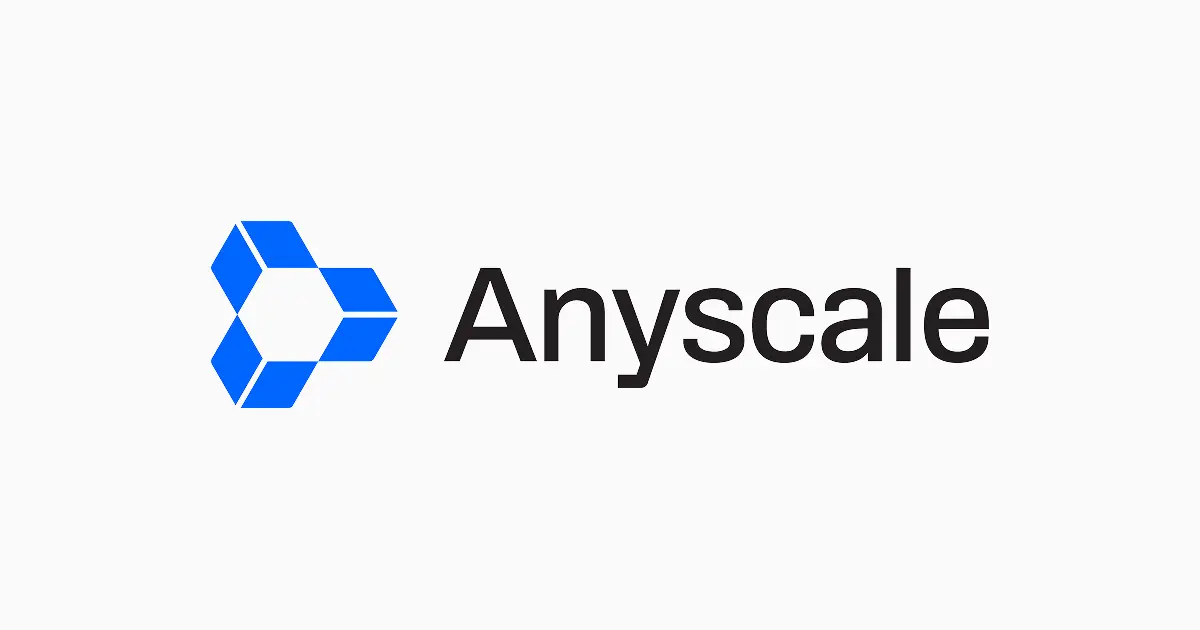 Anyscale官网首页截图
