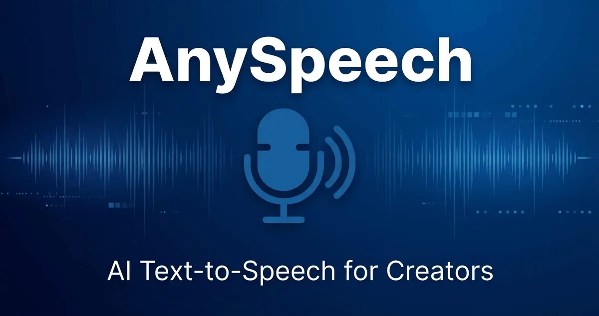 AnySpeech官网首页截图