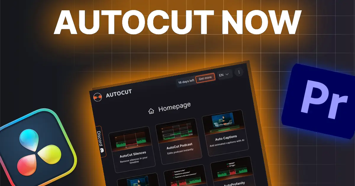 AutoCut官网首页截图