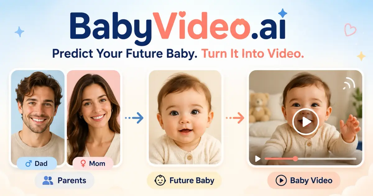BabyVideo AI官网首页截图