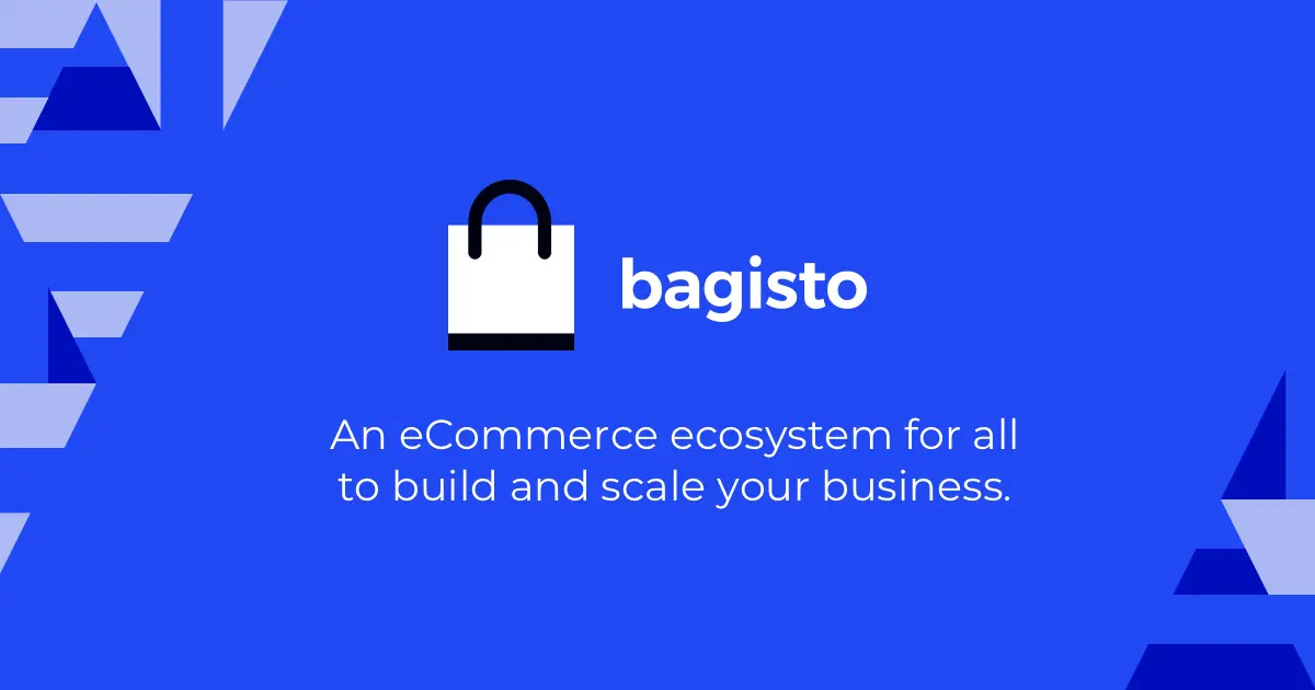 Bagisto官网首页截图
