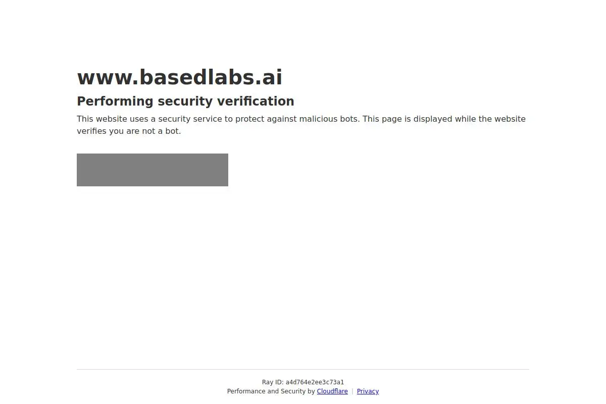BasedLabs AI官网首页截图