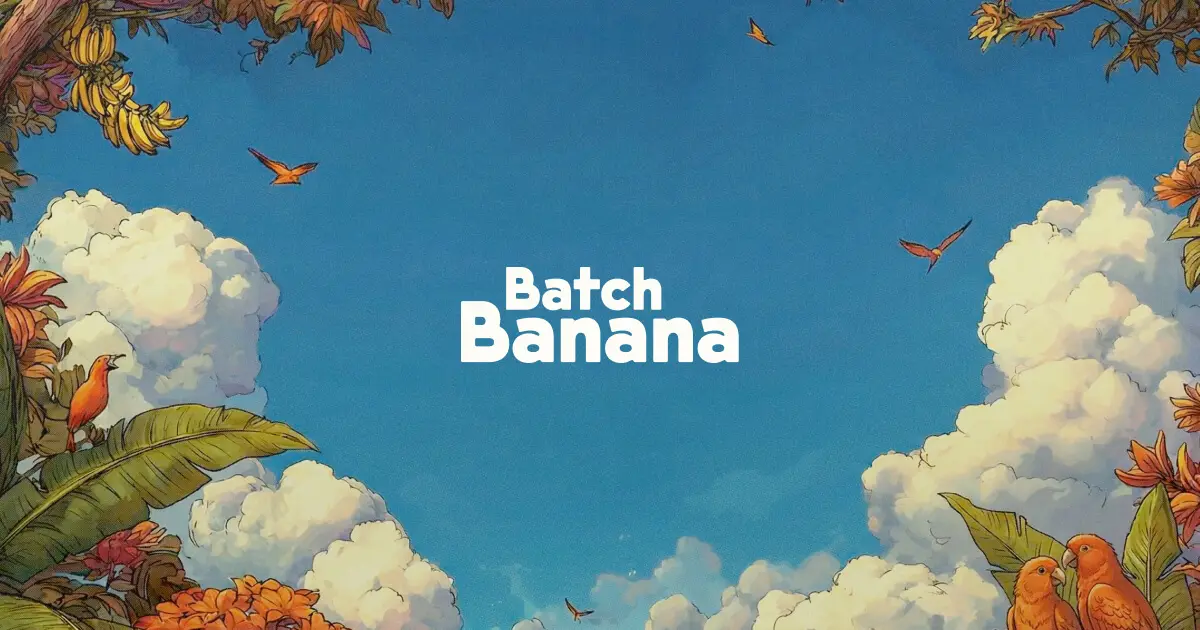 Batch Banana官网首页截图