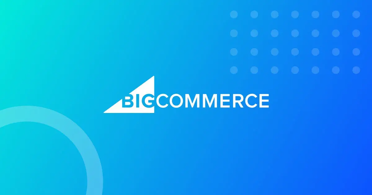 BigCommerce官网首页截图