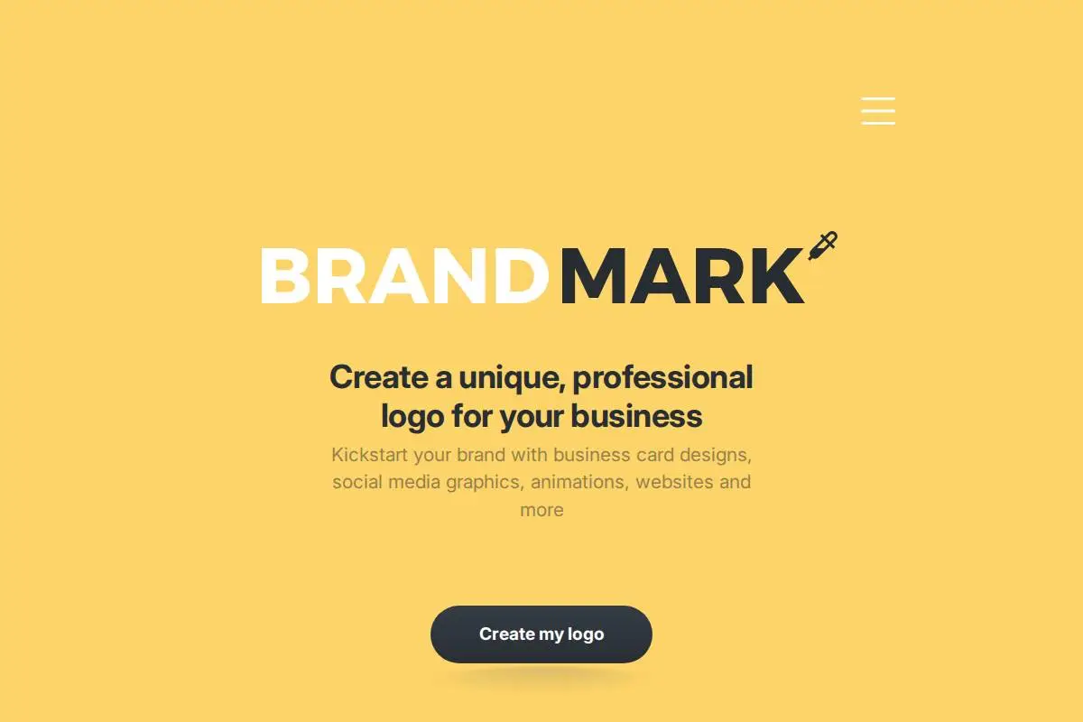 Brandmark官网首页截图