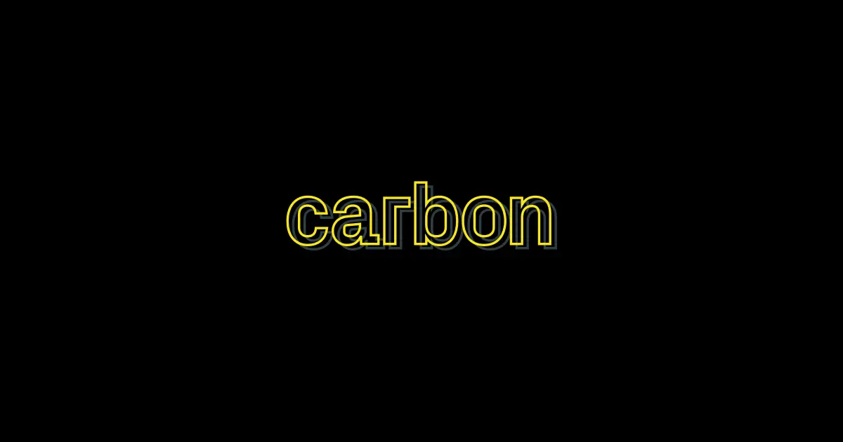 Carbon官网首页截图