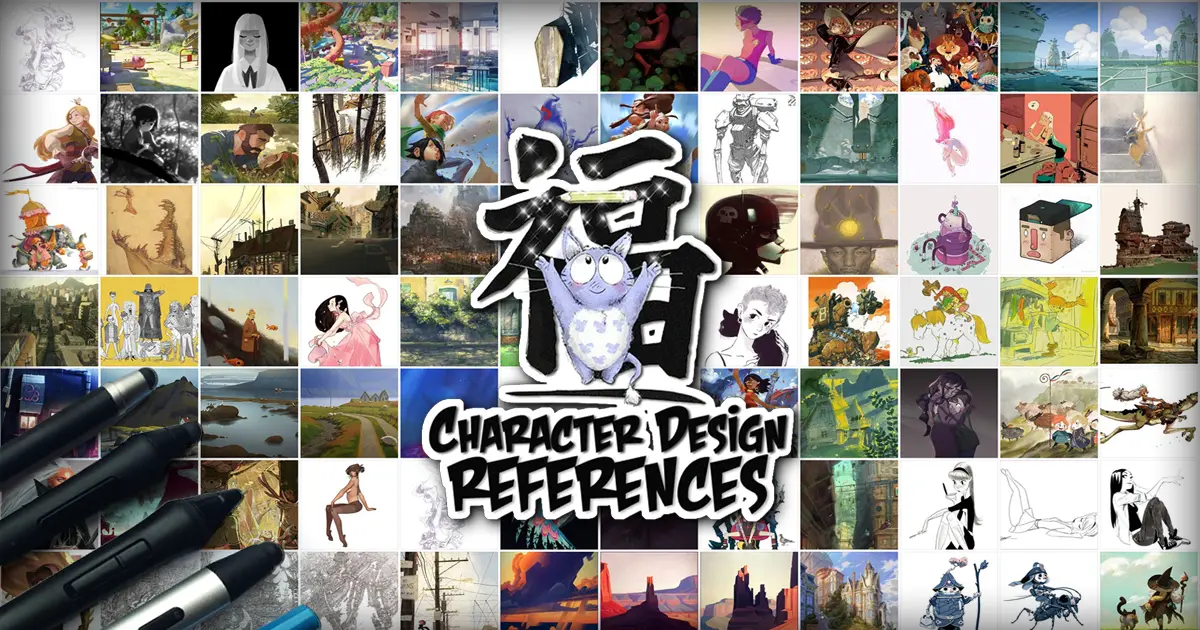 Character Design References官网首页截图