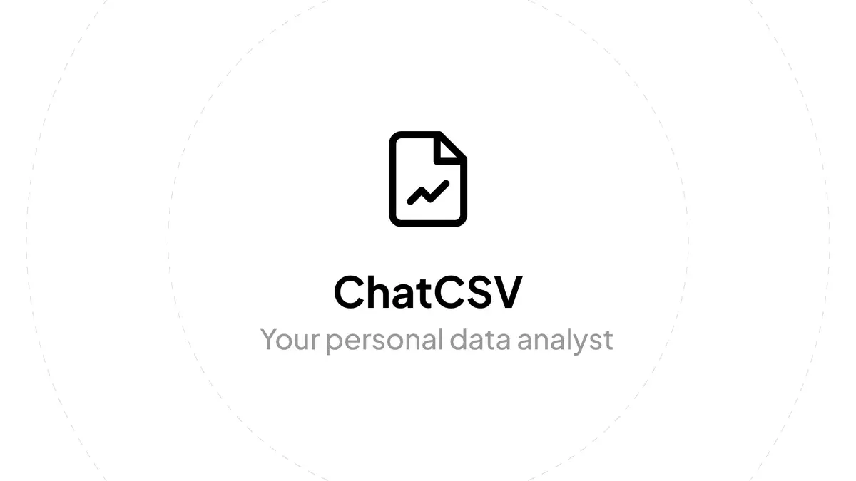 ChatCSV官网首页截图