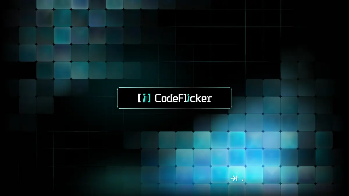 CodeFlicker AI智能代码编辑官网首页截图