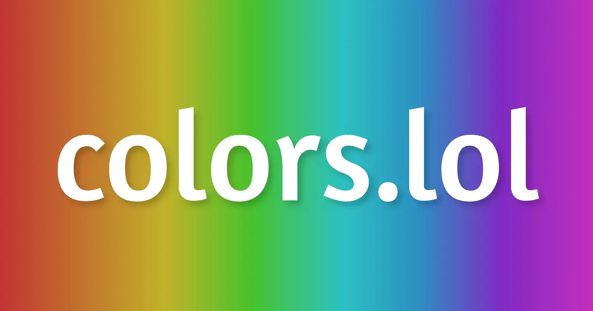 LoL Colors官网首页截图