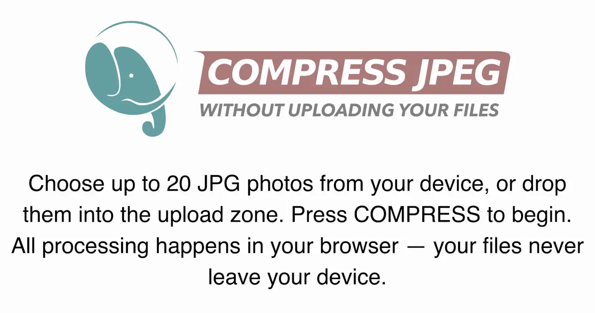 Compress JPEG官网首页截图