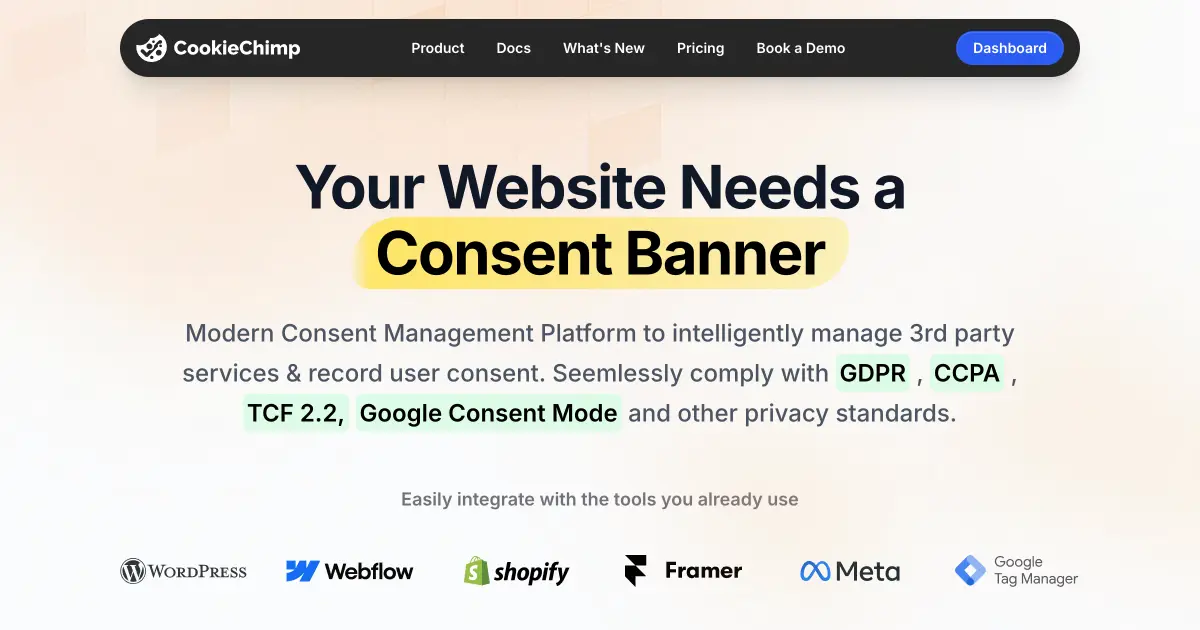 CookieChimp官网首页截图