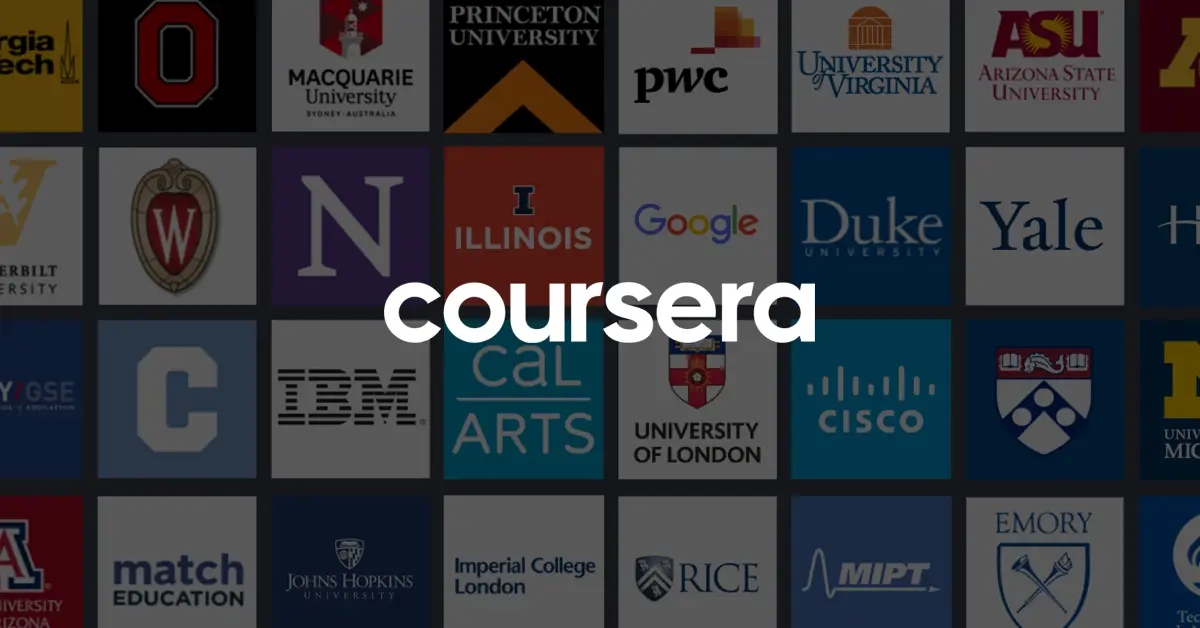 Coursera官网首页截图