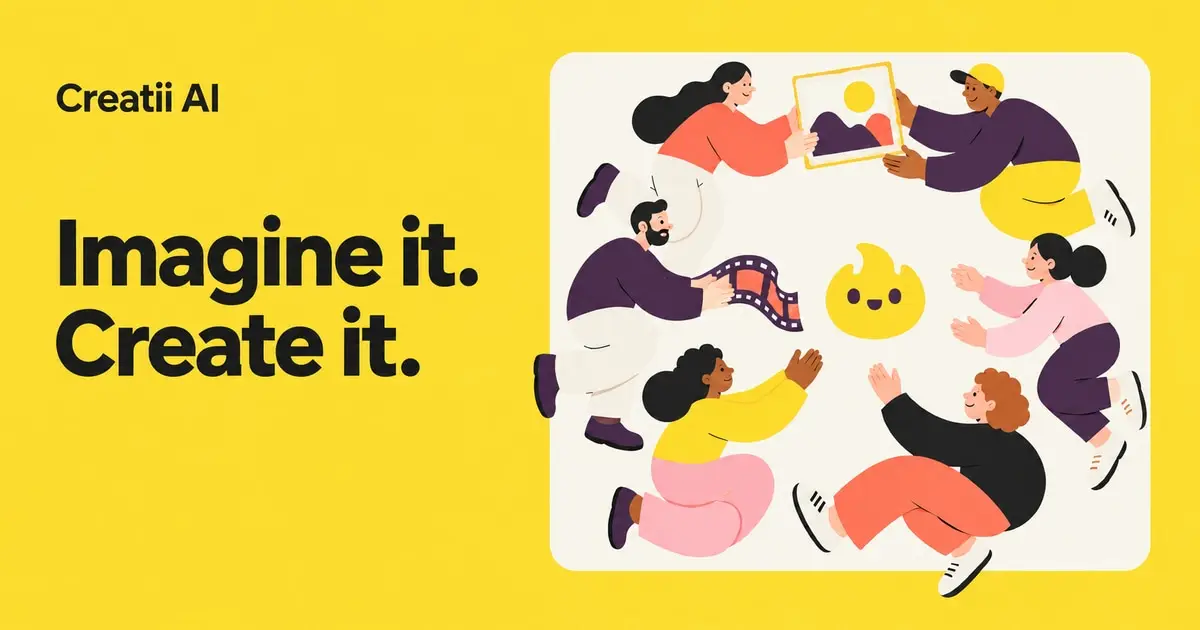 Creatii AI官网首页截图
