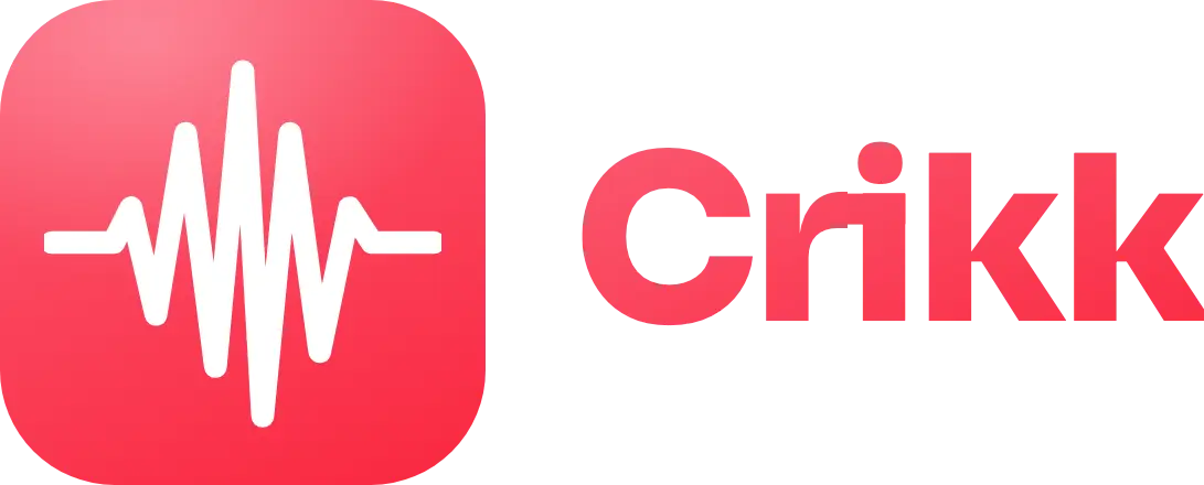 Crikk官网首页截图