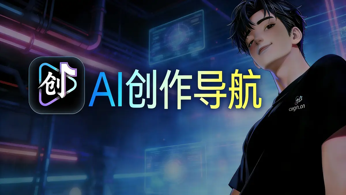 AI创作导航官网首页截图