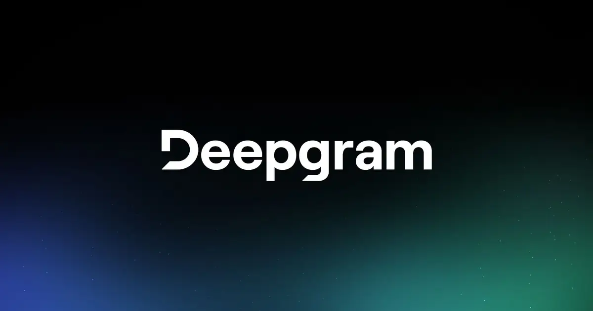 Deepgram官网首页截图