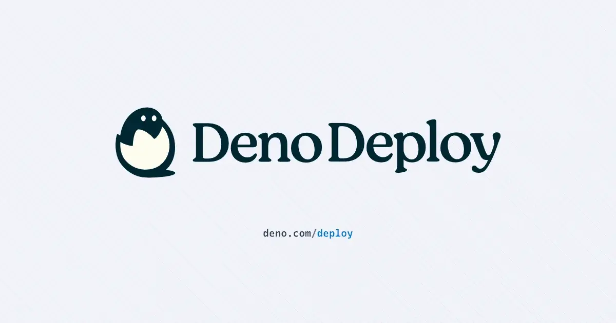 Deno Deploy官网首页截图