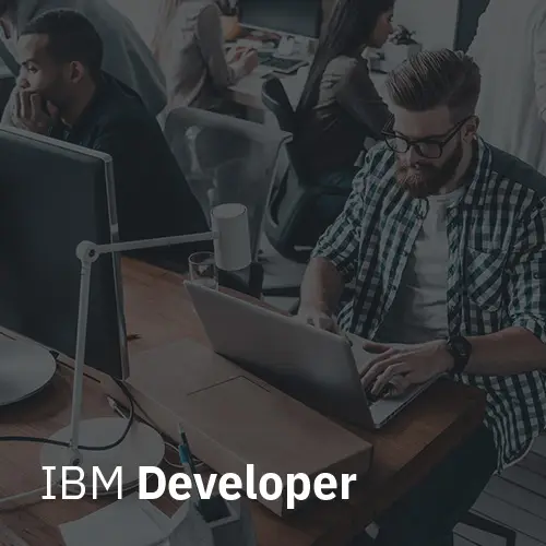 IBM Developer官网首页截图