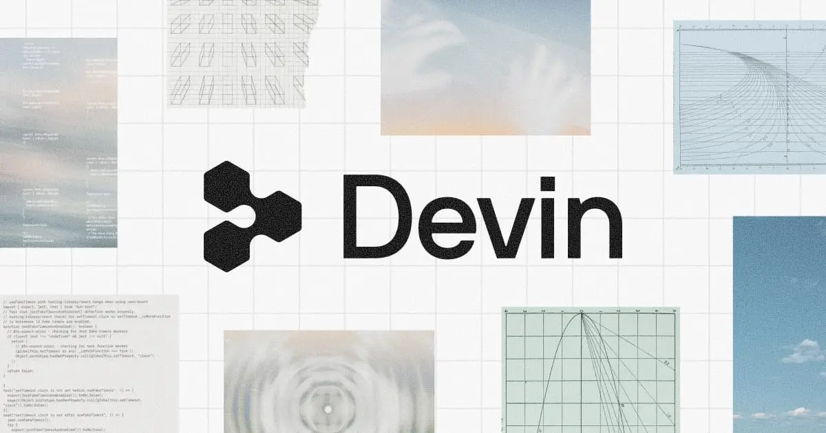 Devin官网首页截图