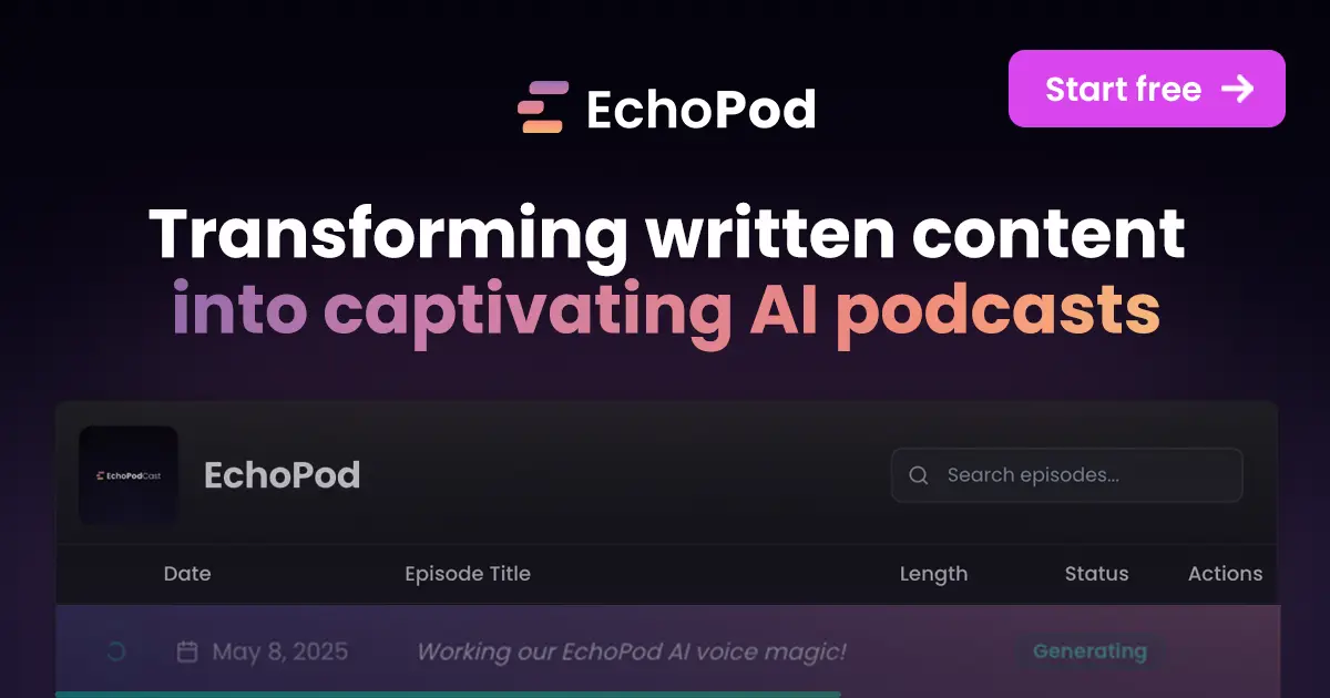 EchoPod官网首页截图