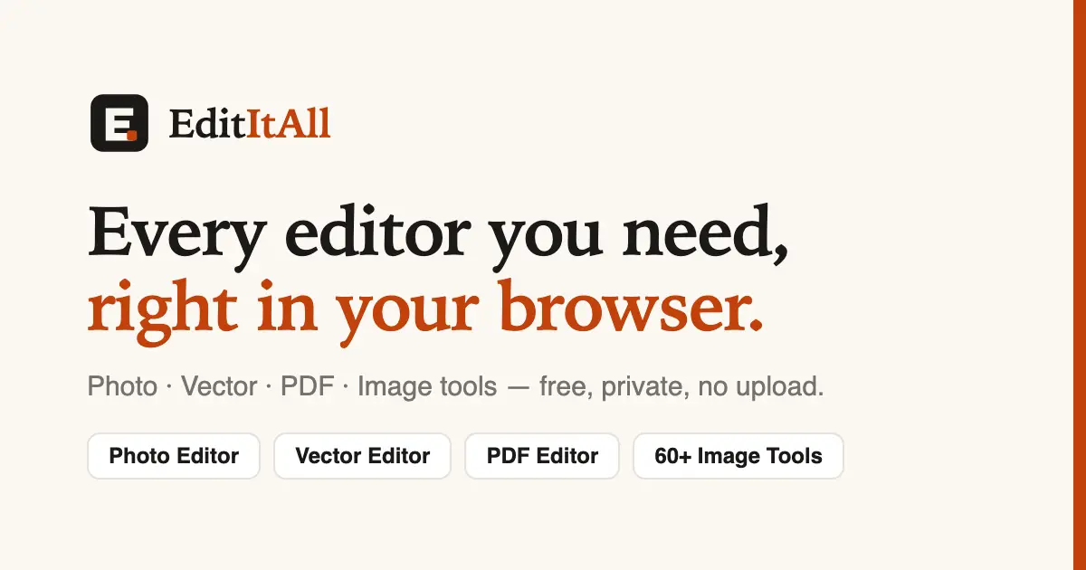 EditItAll官网首页截图