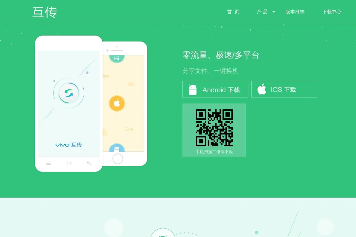 互传官网首页截图