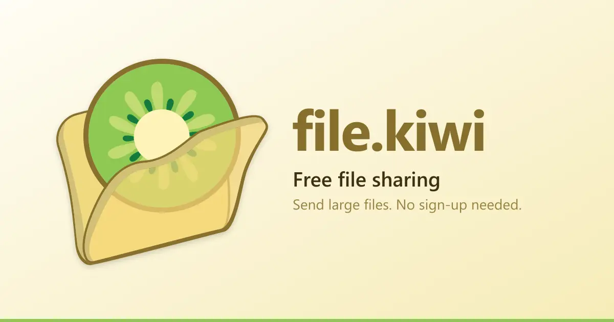 file.kiwi官网首页截图