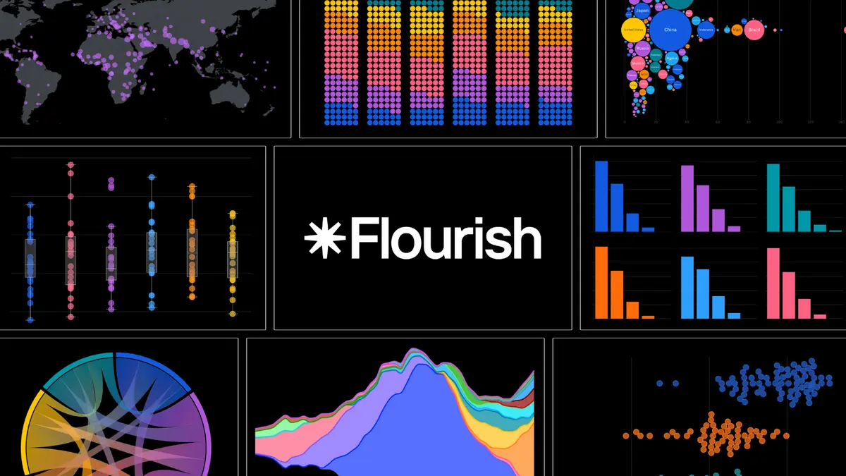 Flourish官网首页截图