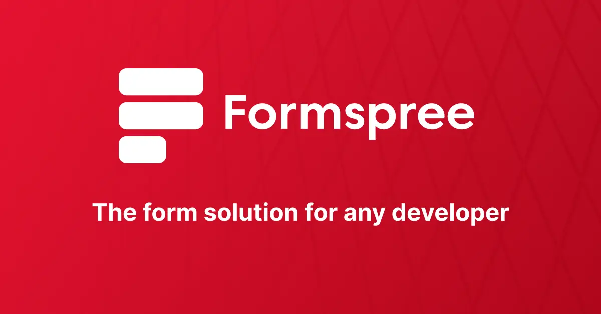 Formspree官网首页截图