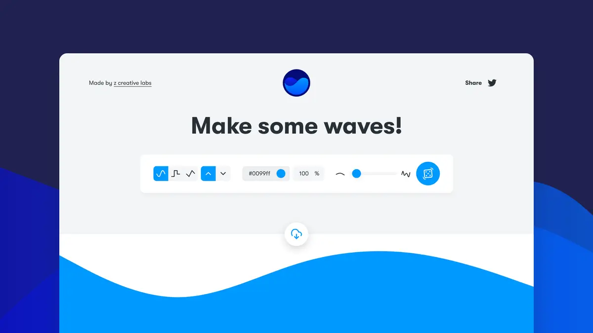 Get Waves官网首页截图
