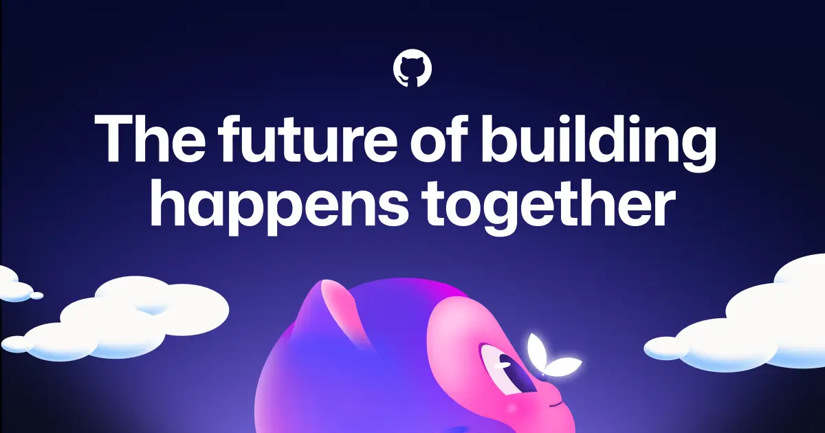 GitHub官网首页截图