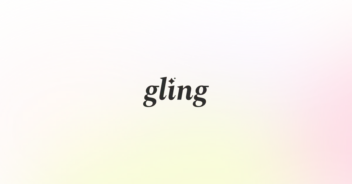 Gling官网首页截图