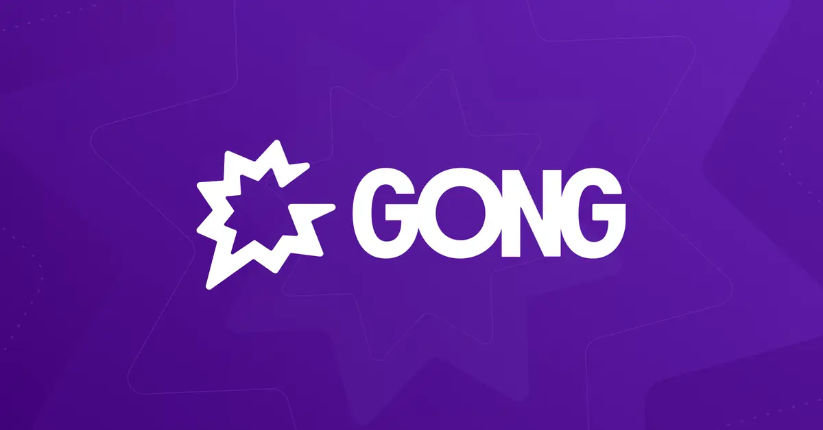 Gong官网首页截图