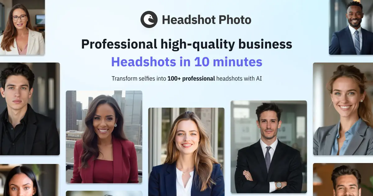 HeadshotPhoto.io官网首页截图