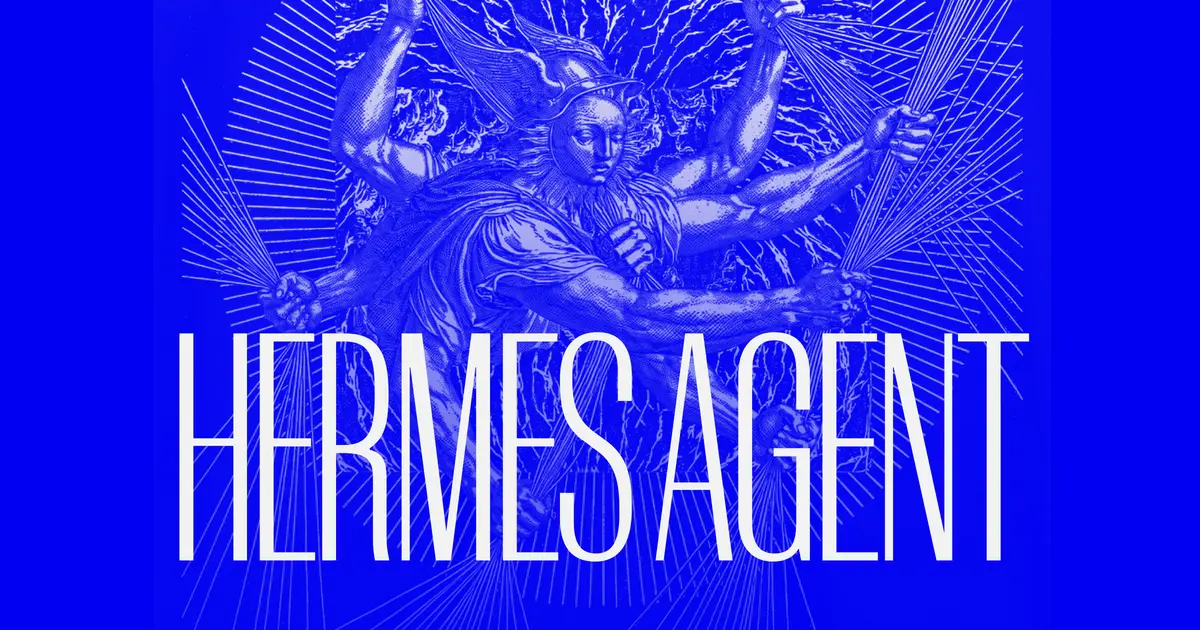 Hermes Agent官网首页截图