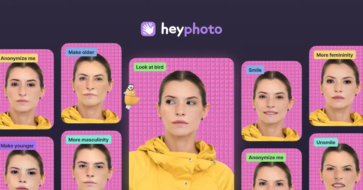 HeyPhoto官网首页截图
