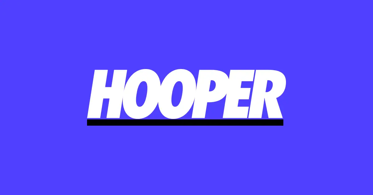 Hooper官网首页截图