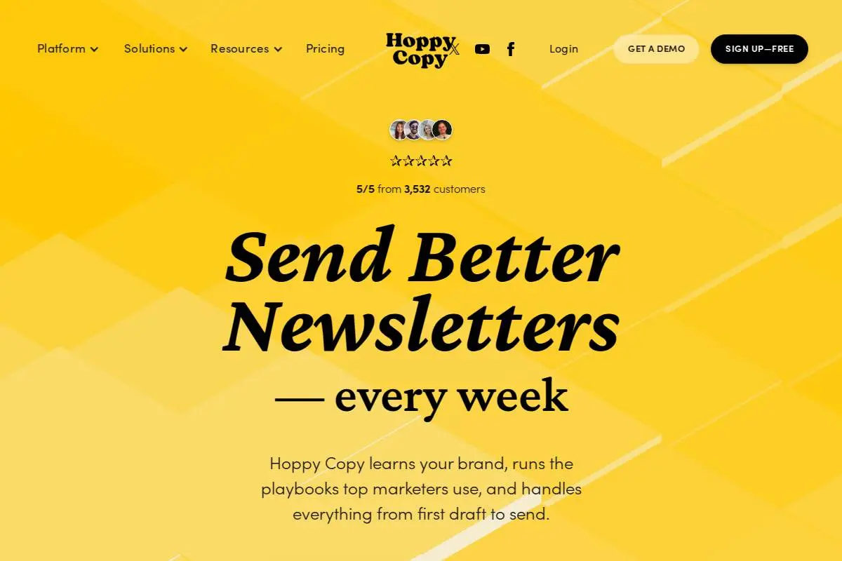 Hoppy Copy官网首页截图