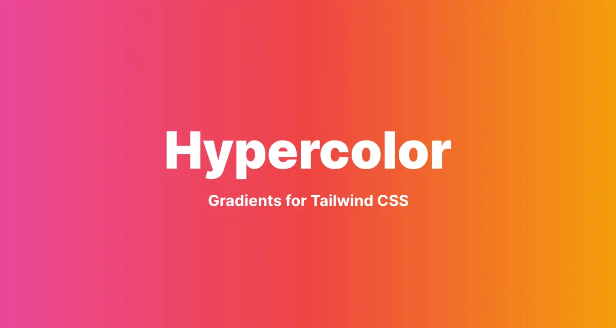 Hypercolor官网首页截图